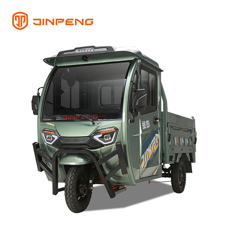 Adoptando la sostenibilidad y la eficiencia con el triciclo de carga eléctrico de JINPENG
