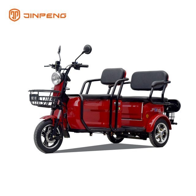 Triciclo eléctrico para pasajeros con scooter de movilidad de viaje diario-EC-XD
